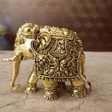 brass-fine-art-elephant-idol-pooja-gift-vgocart-coimbatore