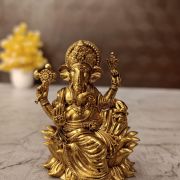 brass-fine-art-ganeha-lotus-pooja-gift-vgocart-coimbatore