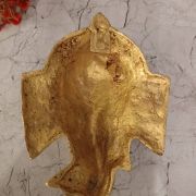 Brass Ganesha Face Wall Mount 7″