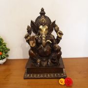 brass-ganesha-idols-antique-finish-big-home-decor-pooja-items-coimbatore
