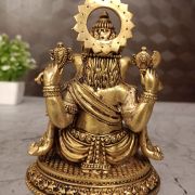 Buy Brass Fine Craft Ganesha Statue For Pooja & Gift 5″