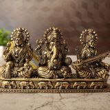 brass-lakshmi-saraswathi-ganesha-idol-pooja-gift-vgocart-coimbatore