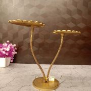 Brass Lotus Leaf Home Decor 8″