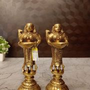 Brass Paavai Diya / Symbol of Divine Light and Knowledge 7.5″