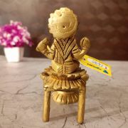 Brass Saraswathi Diya Lamp 4”