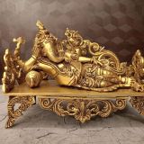 brass-sleeping-ganesha-idol-pooja-gift-vgocart-coimbatore