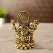 Brass Fine art Ganesha on Lotus Base 2