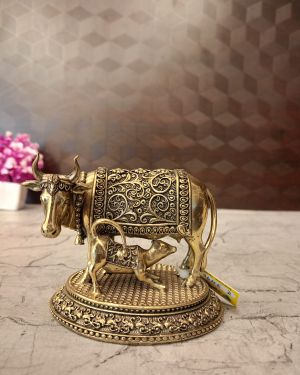 Brass Fine art Gomatha 3.5″