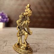 Brass Fine art Hanuman Mountain 3″