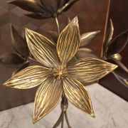 Brass Decor Flowers 17″