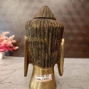 Brass Buddha Head 8″