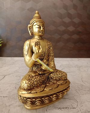 Buy Brass Buddha Statue 7.5″
