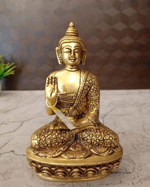 Buy Brass Buddha Statue 7.5″