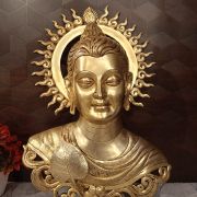brass-buddha-idol-pooja-gift-wall-mount-vgocart-coimbatore-india