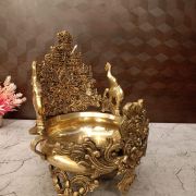 Buy Brass Design Uruli For Home decor / Pooja 11.5″