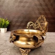 Brass Designer Uruli For Home Decor 6.5″