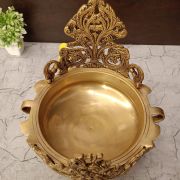 Brass Designer Uruli With Golden Antique Finish 11″
