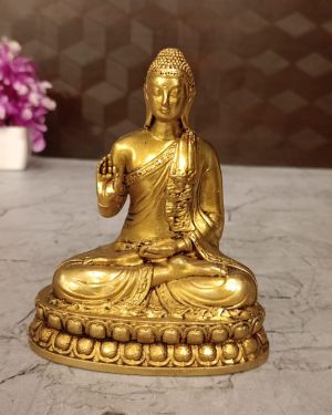 Buy Brass Fine Art Buddha Statue 4.5″