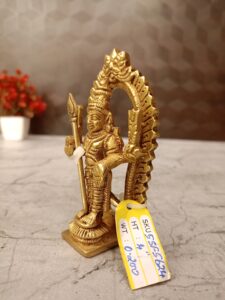 Buy Brass Arch Murugan Statue 4″, Handicarft & Antique Finish