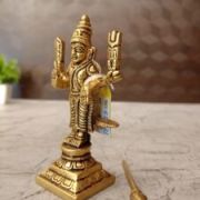 Brass Murugan Idol 4″