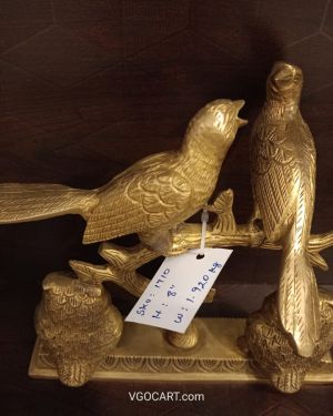 Owls & Birds on Tree Home Decor Showpiece 8.5″