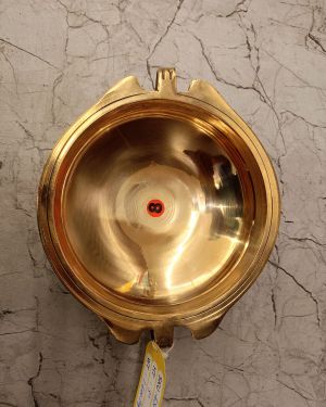 Brass Plain Uruli 3″