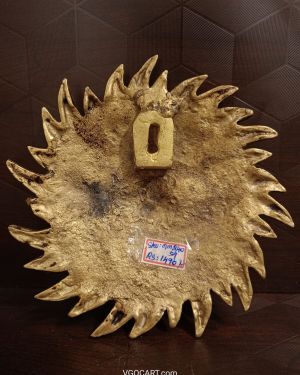 Brass Sun face Wall Mount 6.5″
