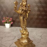 Vishnu Durgai Brass Statue- 9.5″
