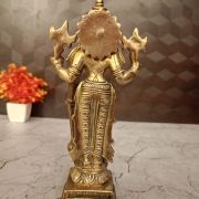 Brass Vishnu Statue – 8.2″