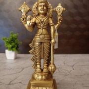 Buy Brass Vishnu Statue For Pooja & Antique Finish 8.5″
