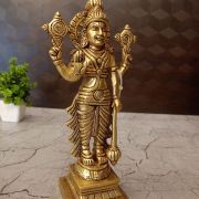 Buy Brass Vishnu Statue For Pooja & Antique Finish 8.5″