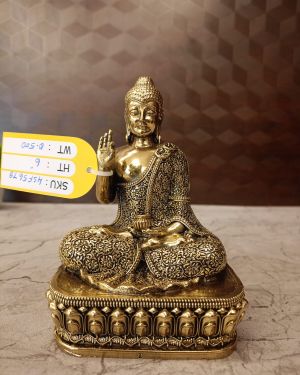 Brass Fine art Buddha 6″