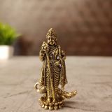 buy-brass-fine-art-murugan-on-lotus-antique-idols