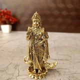 buy-brass-fine-art-murugan-on-lotus-best-price-antique-shop-coimbatore