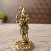 Brass Fine Art Vishnu Idol 3″