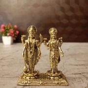 buy-brass-fine-art-vishnu-lakshmi-antique-idols-best-price-coimbator