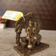 Brass Fine art Vishnu Lakshmi Thiruvachi idol 4.5″