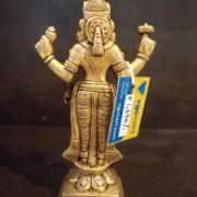 Lord Maha Vishnu idol Brass 7″