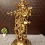 brass-big-krishna-idol-pooja-gift-vgocart-coimbatore-india
