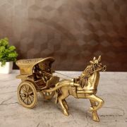 Brass Horse Cart Idol- 3.5″