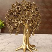 Buy Brass Kalpavriksha Tree With Stand 10″ Handicraft & Antique Finish