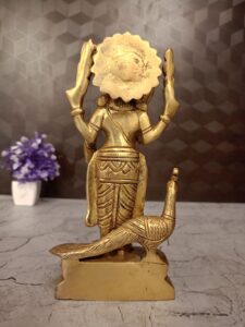 Buy Brass Murugan sculpture 8.5″