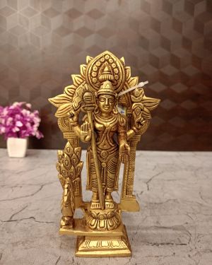 Buy Brass Designer Arch Murugan Statue 8″