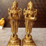 brass-paavai-diya-pooja-gift-antique-handicraft-idol-coimbatore-india