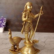 Brass Palani Murugan Statue- 9″