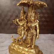 Buy Brass Radha Krishna Under The Tree 13″