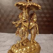 Buy Brass Radha Krishna Under The Tree 13″