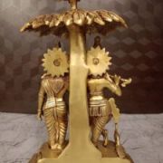 Buy Brass Radha Krishna Under The Tree 13″