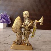 Brass Radha Krishna Statue For Wedding Gifts 5″
