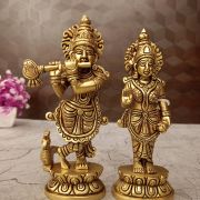 brass-radha-krishna-idol-pooja-gift-vgocart-coimbatore-india